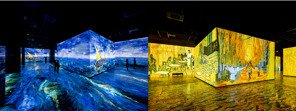 빛의 벙커 : 반 고흐’展, Culturespaces Digital - Bunker de Lumières - Vincent van Gogh 2019 - Directors : G. Iannuzzi - R. Gatto - M. Siccardi - Sound track L. Longobardi - © Gianfranco Iannuzzi