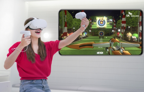SKT가 넥슨∙픽셀리티게임즈와 협력해 공동 개발한 VR멀티플레이 게임 ‘크레이즈월드VR’을 오큘러스 퀘스트 전용 게임으로 9일 공식 출시 한다고 밝혔다.