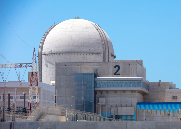 UAE 바라카 원전 2호기 전경