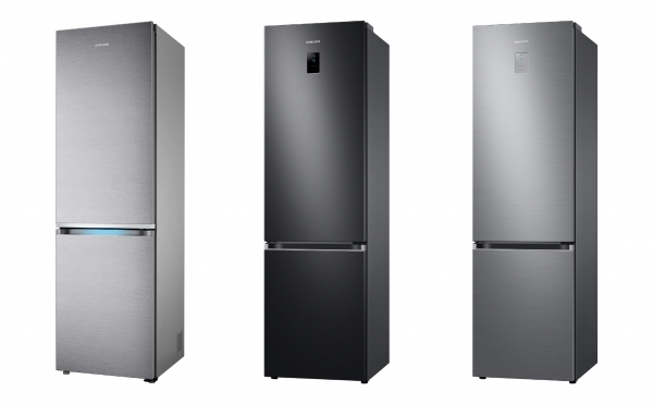 독일 최대 소비자 매체 '스티바'의 냉장고 제품 평가에서 상냉방·하냉동(BMF) 부문 1~3위를 석권한 삼성전자 냉장고(왼쪽부터 1,2,3위를 차지한 모델)