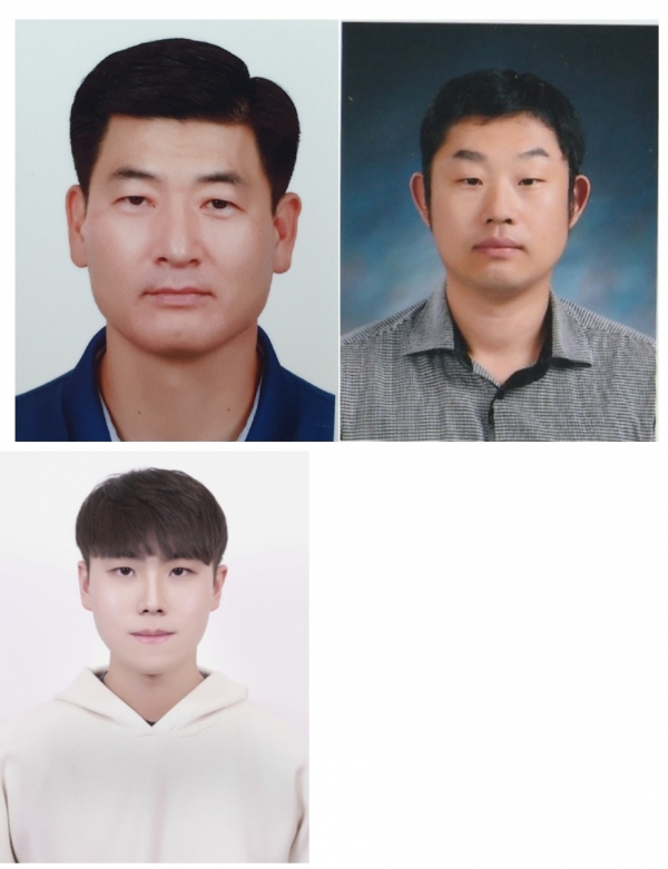 왼쪽 위부터 김도중씨, 송대웅씨, 이규상씨.