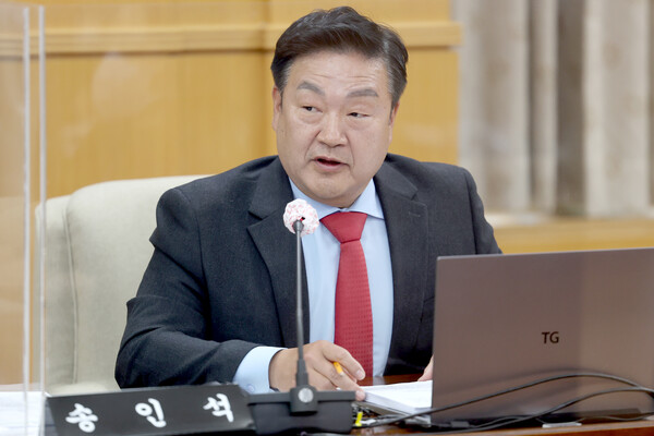 대전시의회 산업건설위원회 송인석 의원(국민의힘, 동구1)